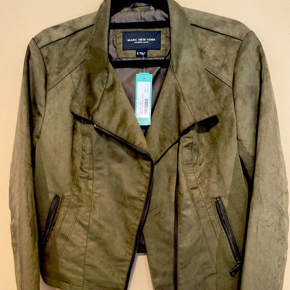 Marc New York Jackets & Blazers - NWT Marc New York size large anTalia jacket in Olive L